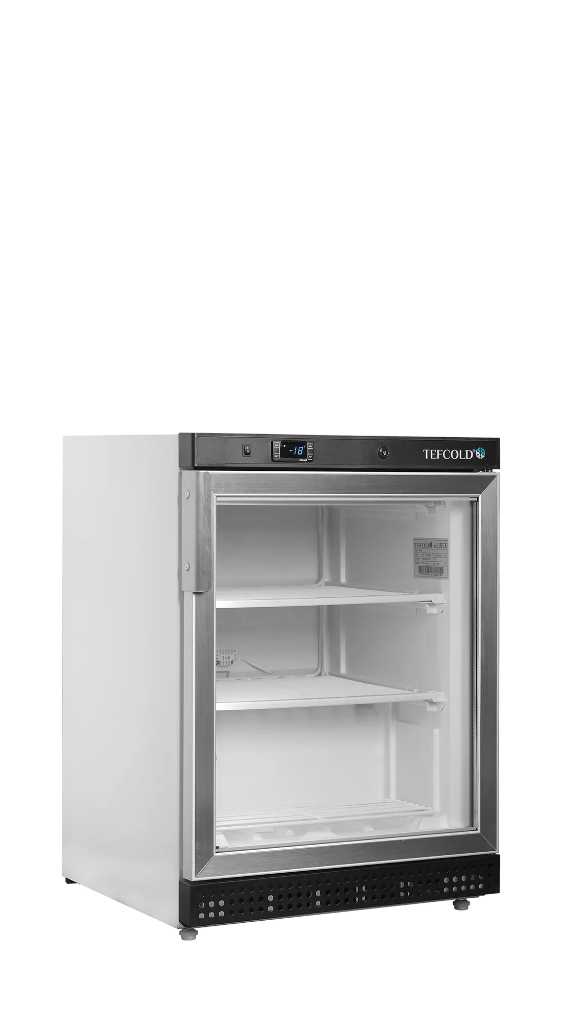 UF200G Glass Door Display Freezer