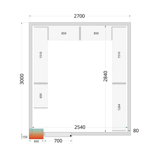 Shelf Rack System Kit