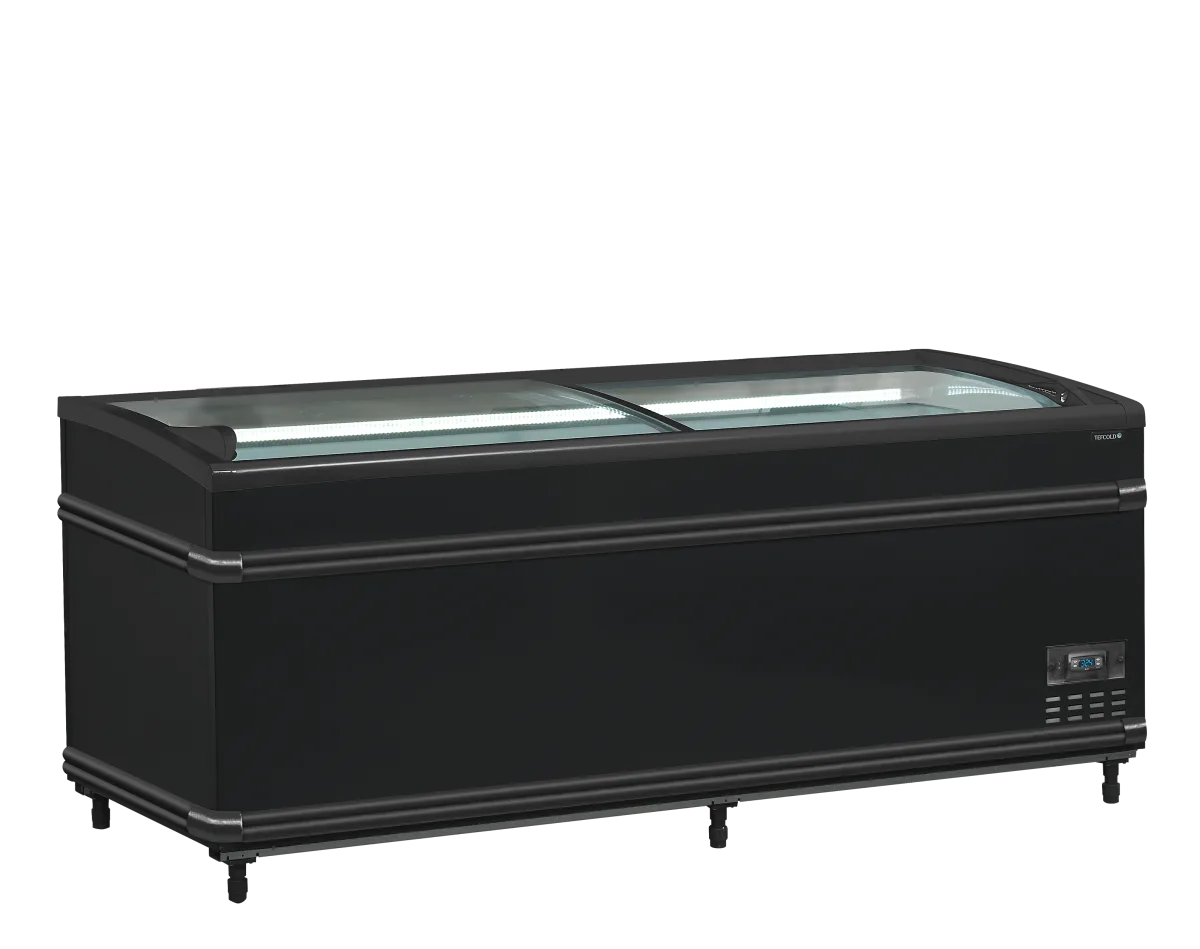 SFI185B HC-CF VS Black Supermarket Chiller / Freezer