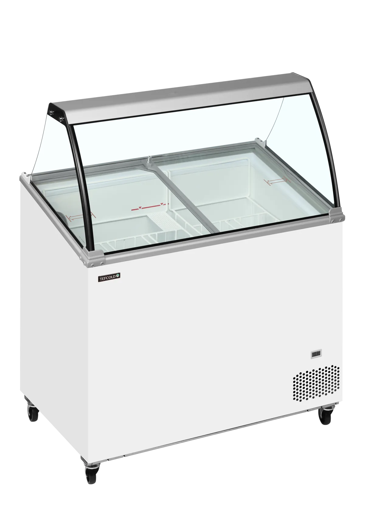 IC301SCE + CANOPY Scoop Ice Cream Display
