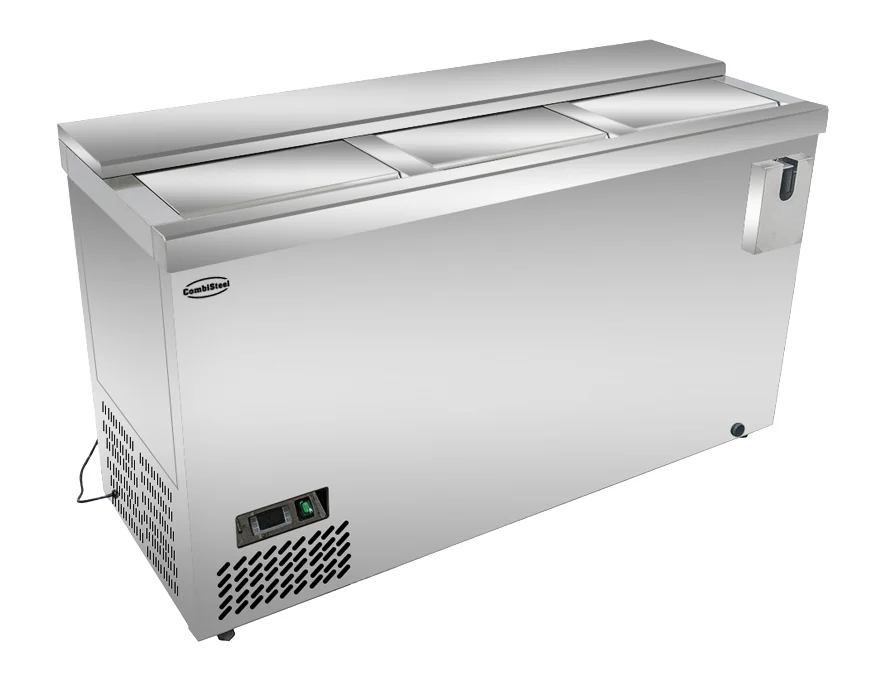 Horizontal Cooler Stainless Steel 264L